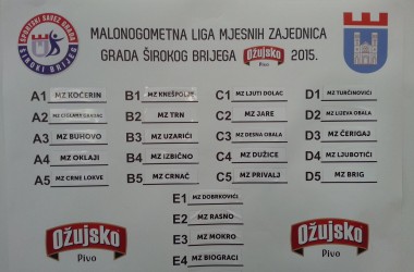 Liga MZ 2015: MZ Brig u skupini sa Turčinovićima, Lijevom obalom, Čerigajom i Ljubotićima